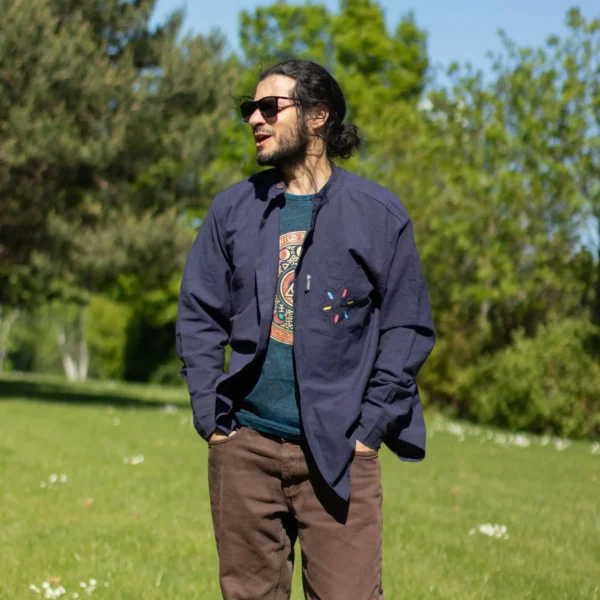 Cămașă Nomad Sari Kathmandu - Indigo - XXL