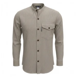 Cămașă Nomad Sari Grandad - Gri Stone - XL