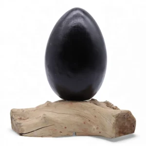 Lampă Drift Glow cu Abajur Crackle Lava Egg – Gri - Ștecher UE