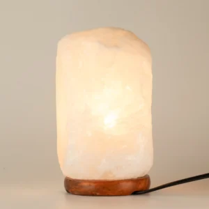 Lampă de Sare din Cristal de Stâncă de Himalaya - și bază aprox. 3-5kg