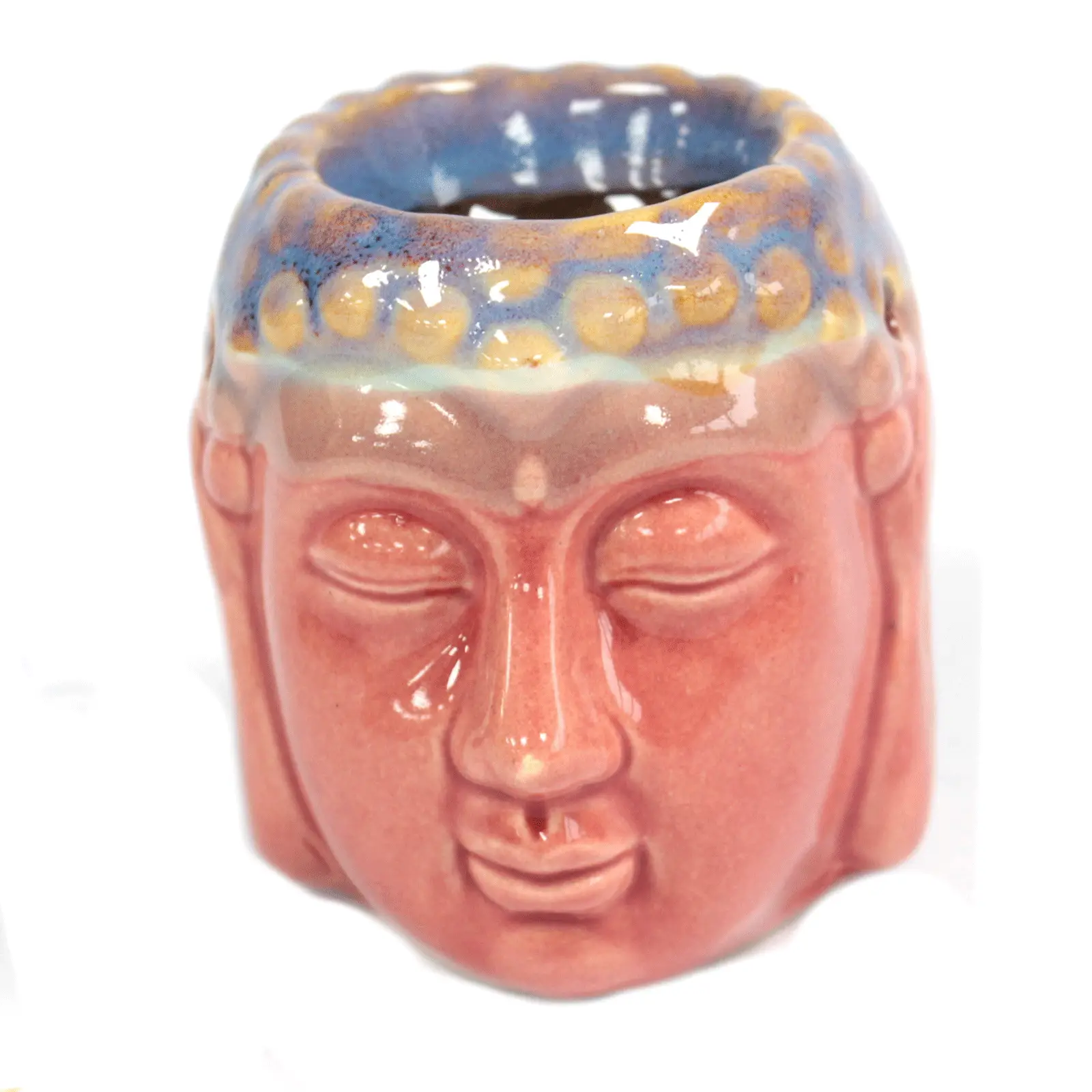 bG9jYWw6Ly9tZWRpYS9TRy9DRC82MFIzMEMxRzZHVktDRFNHLzViOWJkYjNhLnBuZw Buddha Aroma Lampă - Roz Pal și Albastru Verzui
