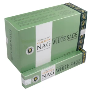 15g Bețișoare Parfumate Golden Nag - Salvie Albă