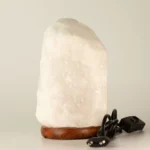 Lampă de Sare din Cristal de Stâncă de Himalaya - și bază aprox. 3-5kg (Ștecher UE)