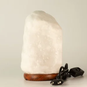 Lampă de Sare din Cristal de Stâncă de Himalaya - și bază aprox. 3-5kg (Ștecher UE)