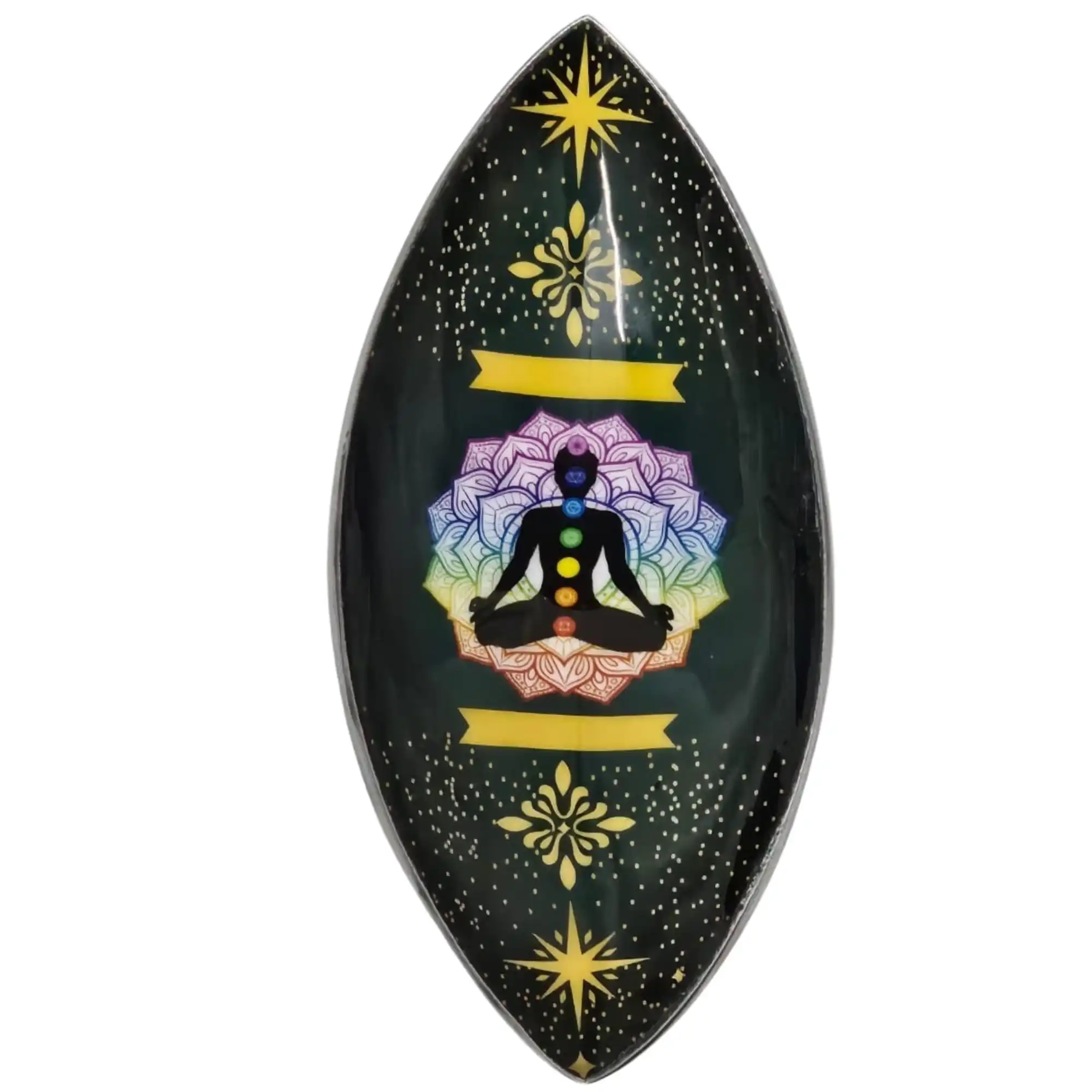 Bol Emailat pentru Bețișoare – Aluminiu – Lotus Buddha Chakra
