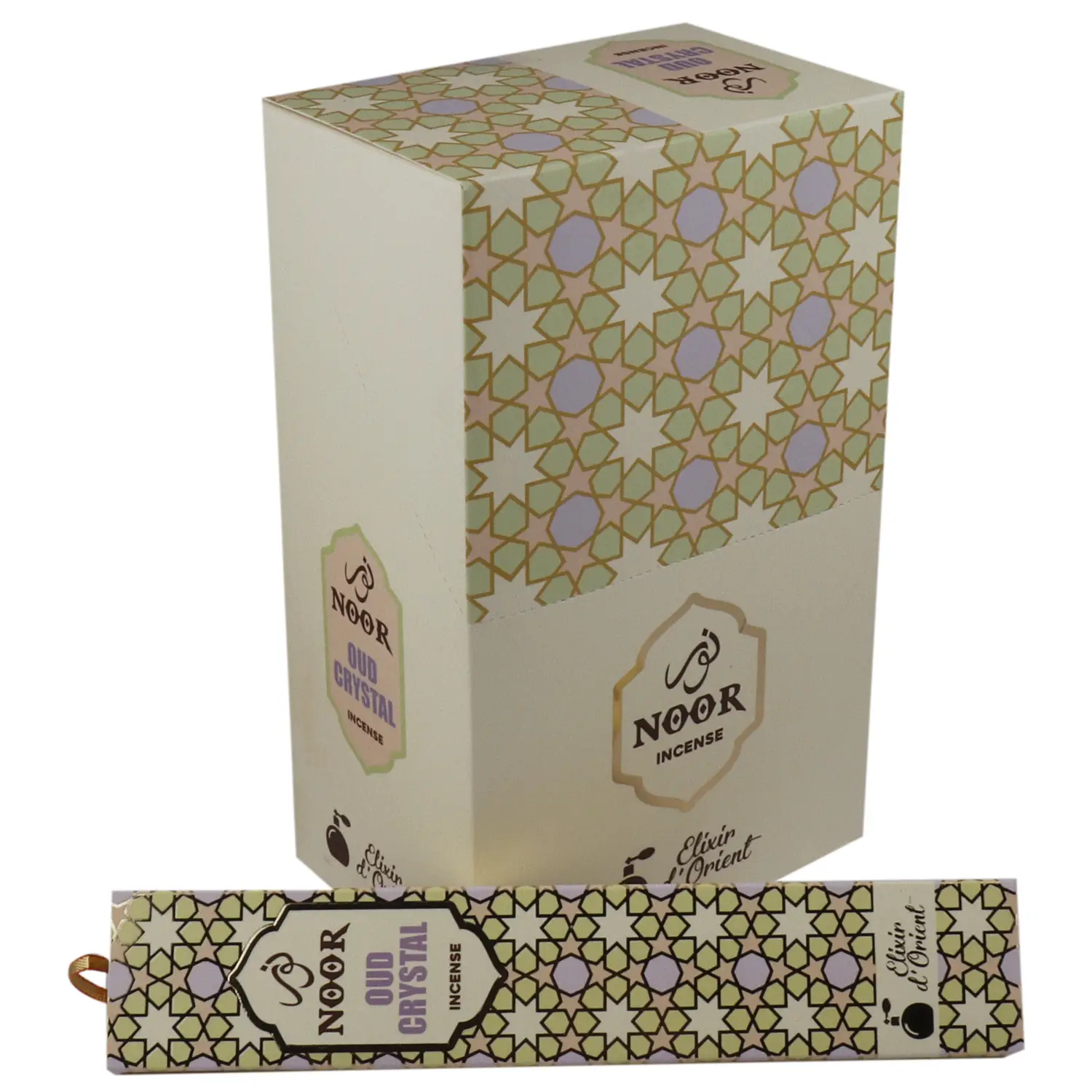 Bețișoare de tămâie Noor Oud - Cristal 15 gr