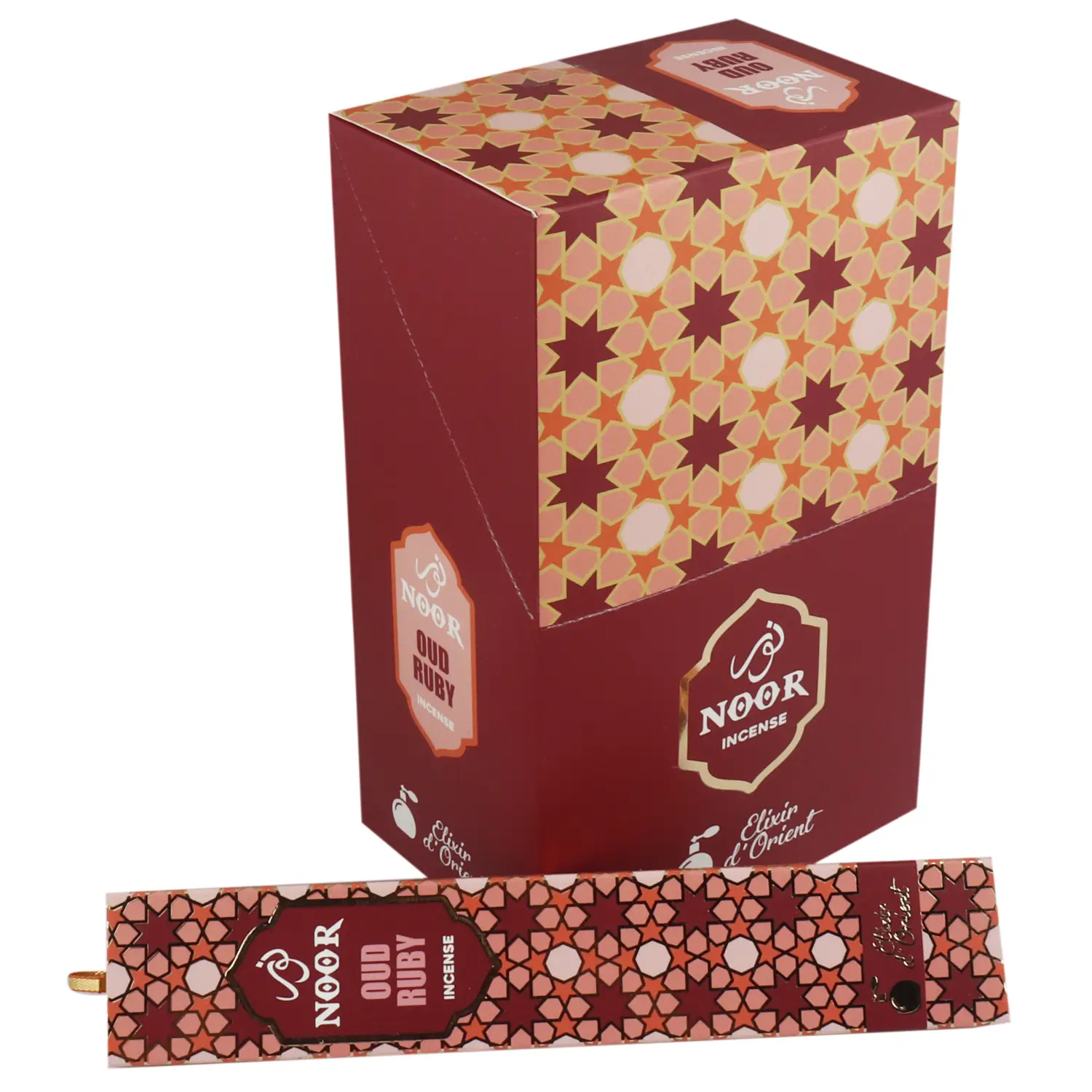 Bețișoare de tămâie Noor Oud - Rubin 15 gr