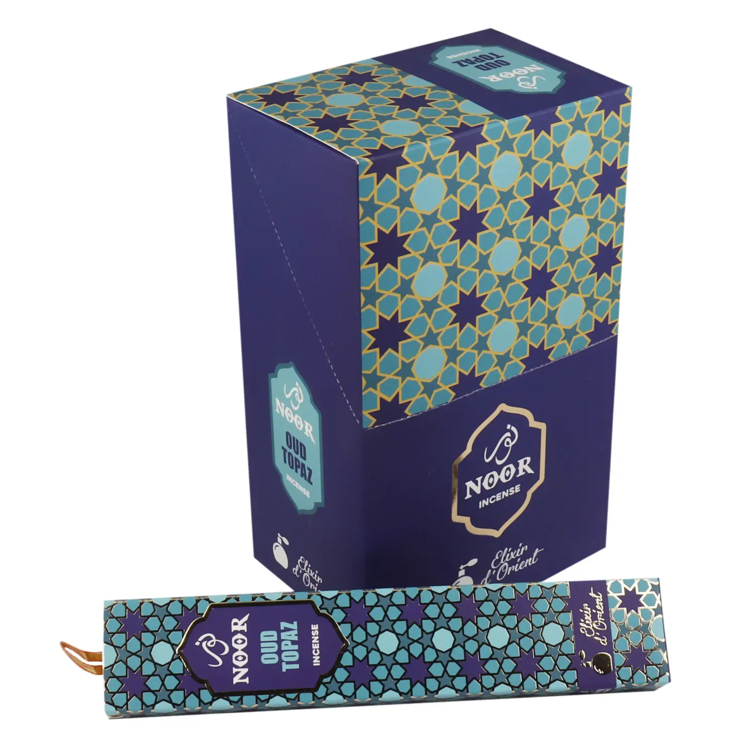 Bețișoare de tămâie Noor Oud - Topaz 15 gr