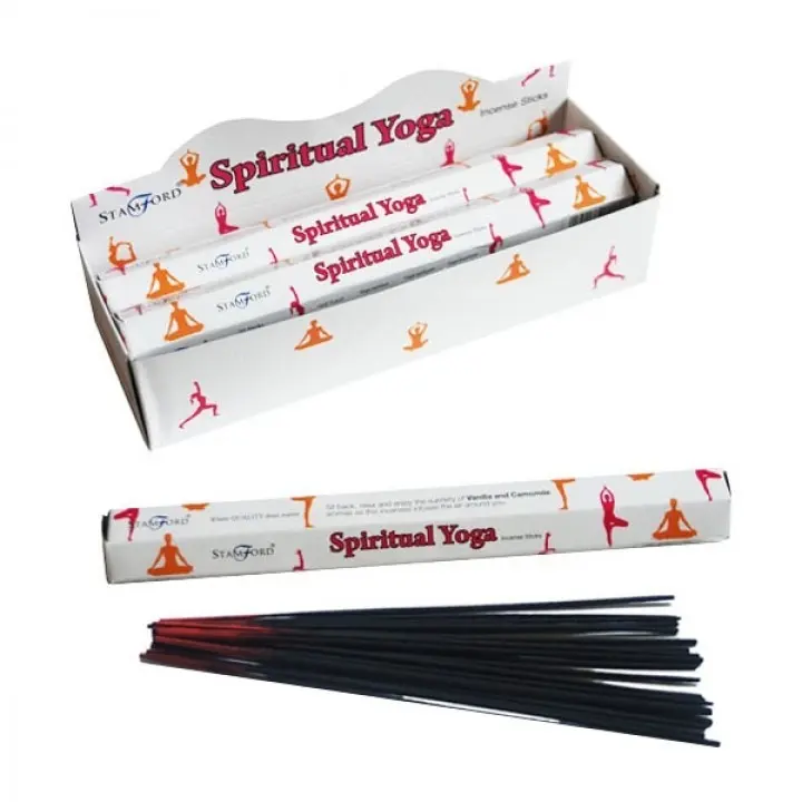 Bețișoare parfumate Stamford Premium - Yoga Spirituală 20 buc./cutie