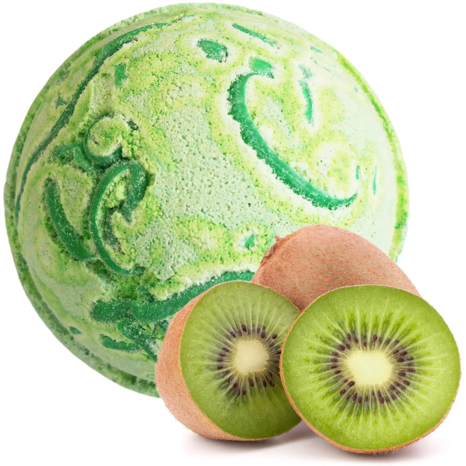 Set 8 bucatii bombe spumante Paradis Tropical 180g - Kiwi