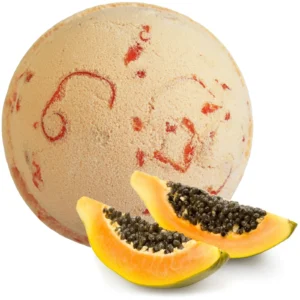 Set 8 bucatii bombe spumante Paradis Tropical 180g - Papaya