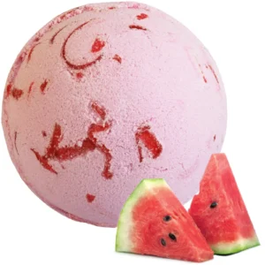 Set 8 bucatii bombe spumante Paradis Tropical 180g - Pepene Roșu