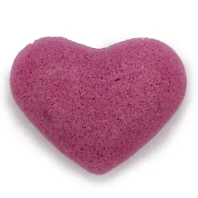 202504.jpeg Burete Japonez Konjac în Formă de Inimă Violet – Curățare Delicată și Îngrijire Naturală