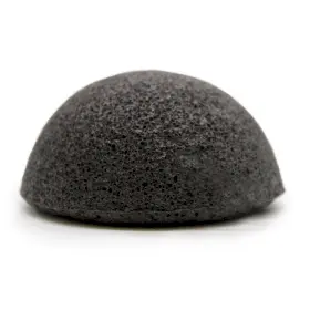 202512.jpeg Burete Japonez Konjac în Formă Ovala Negru – Curățare Delicată și Îngrijire Naturală