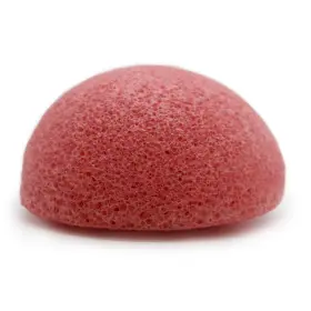 Burete Japonez Konjac în Formă Ovala Roz– Curățare Delicată și Îngrijire Naturală