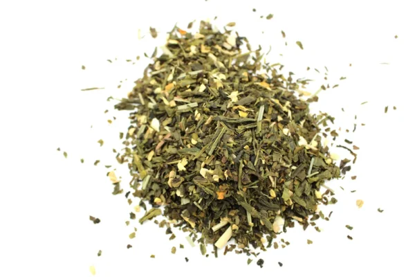 Ceai vrac verde bio cu lămâie și ghimbir, 1 kg