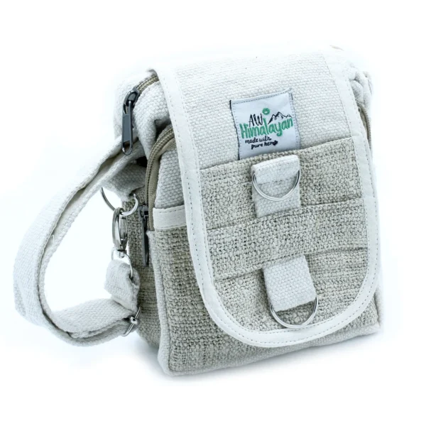 188873 Geantă Crossbody - Cânepă și Bumbac