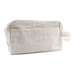 Geanta cosmetică din bumbac natural 20x12x6 cm