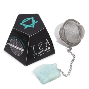 Infuzor de ceai cu cristal  - Acvamarin
