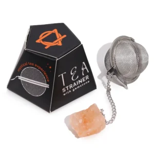 Infuzor de ceai cu cristal - Carnelian