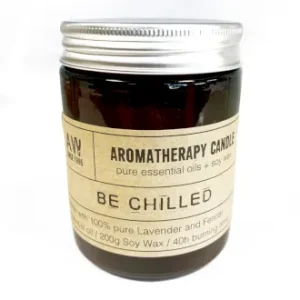Lumânare din soia de aromaterapie - Odihnă, 200 g, timp de ardere 40 de ore