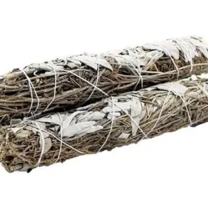 Mănunchi pentru fumigație cu salvie albă și lavandă - 22,5 cm
