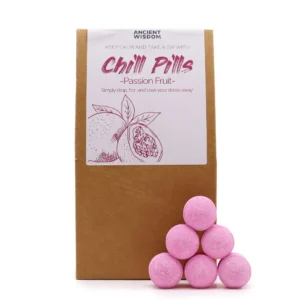 Pachet cadou cu bile spumante de baie 350 g – fructul pasiunii
