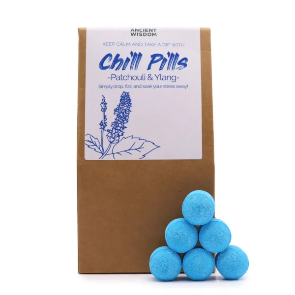 Pachet Cadou cu Bile Spumante de Baie 350g - Ylang și Patchouli
