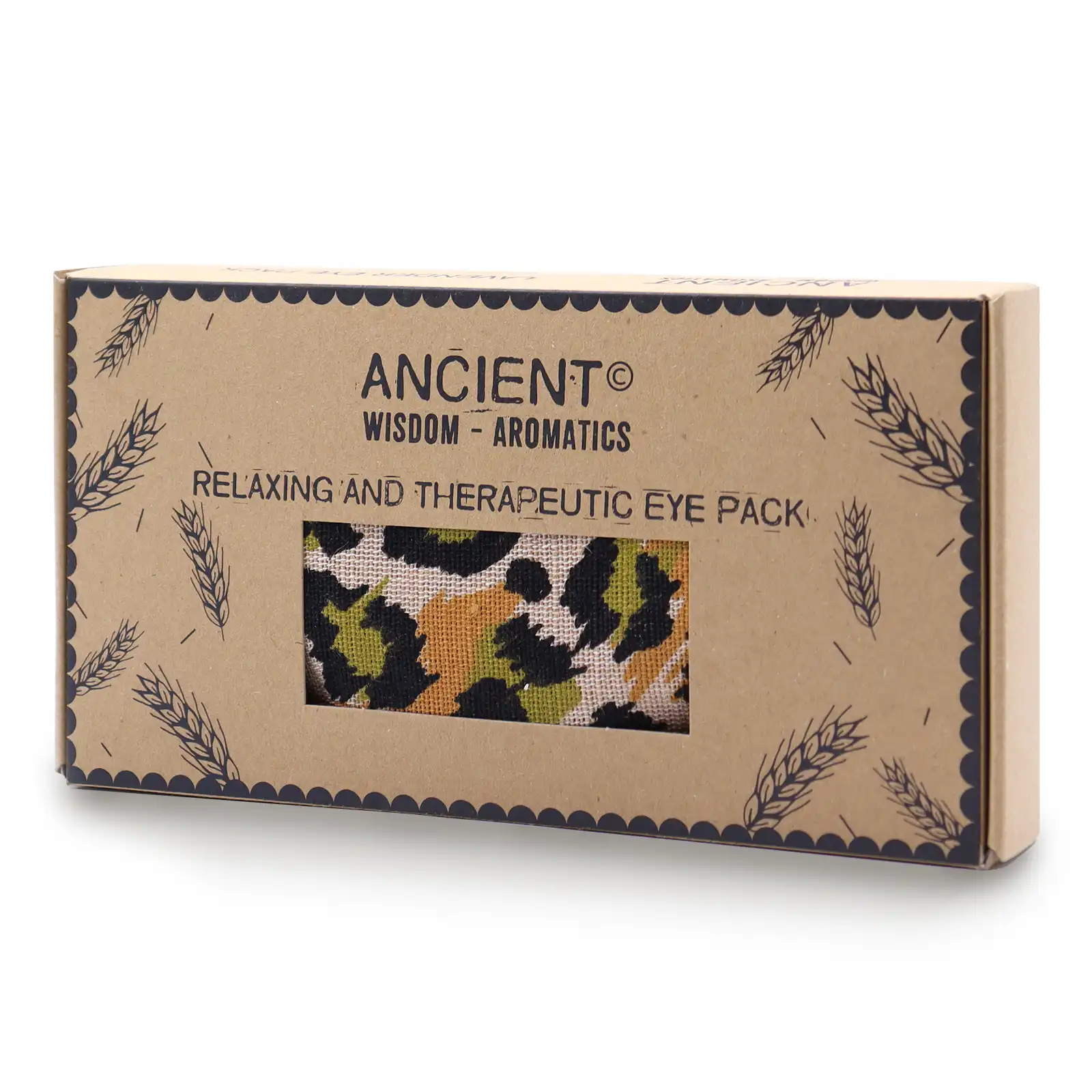 Pernă Terapeutică Lavandă-Grâu pentru Ochi - Leopard