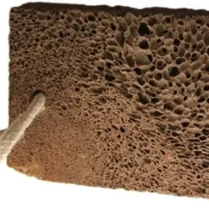 Piatră vulcanică naturală pentru călcâie - Dreptunghi