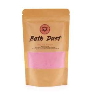 Pulbere Spumantă de Baie - Petale de Trandafir 190g