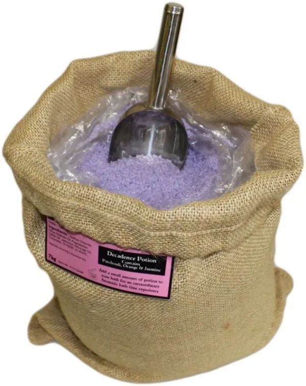Sare naturală de baie cu patchouli, iasomie și portocală 7 kg