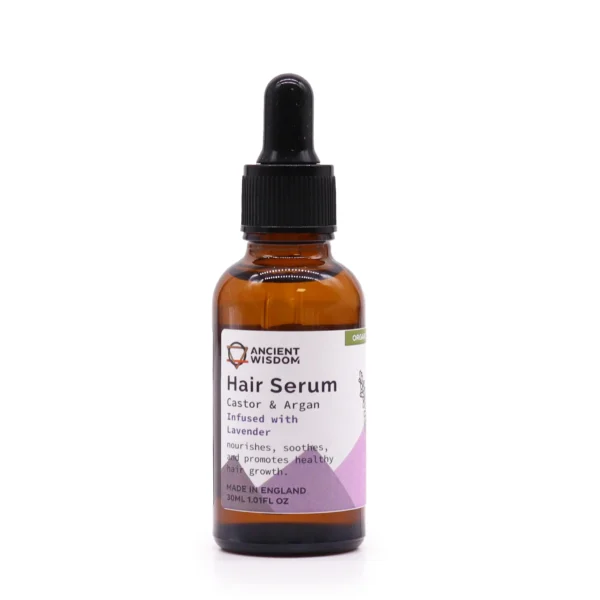 243706 Ser organic pentru păr lavandă 30 ml