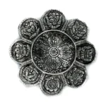 Suport cu Simboluri Tibetane pentru Bețișoare Parfumate