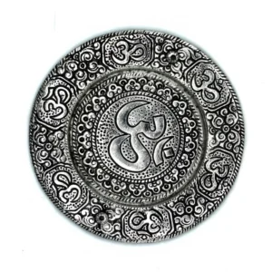 Suport rotund din aluminiu pentru betisoarele parfumate  11 cm
