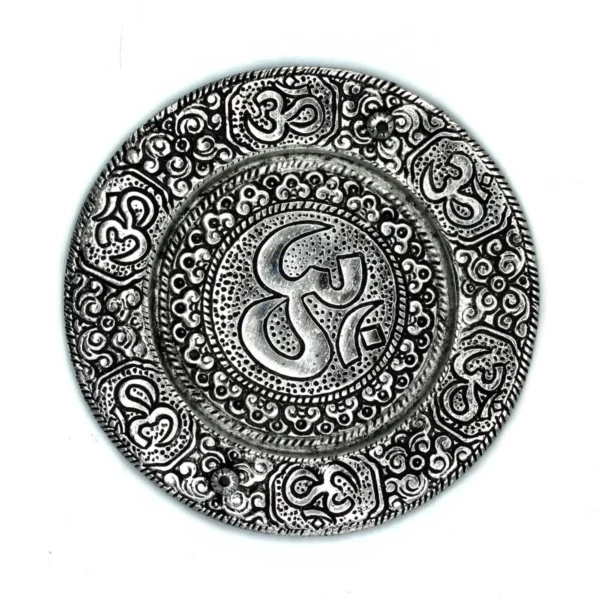 244906 Suport rotund din aluminiu pentru betisoarele parfumate 11 cm