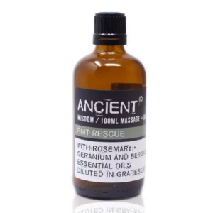 Ulei de baie și masaj PMT – 100% Natural Ameliorează Disconfortul Premenstrual