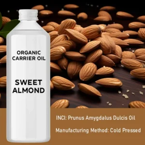Ulei Organic de Migdale Dulci 1 Litru