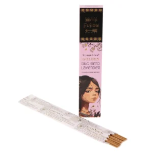 Bețișoare parfumate cu lavandă Golden Palo Santo